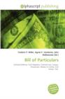 Bill of Particulars - Book