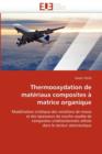 Thermooxydation de Mat riaux Composites   Matrice Organique - Book