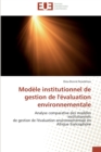 Modele Institutionnel de Gestion de l'Evaluation Environnementale - Book