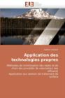 Application Des Technologies Propres - Book