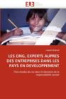 Les Ong, Experts Aupres Des Entreprises Dans Les Pays En Developpement - Book
