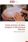 Textes Africains de Marc Sangnier Et d'Emmanuel Mounier - Book