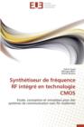 Synth tiseur de Fr quence RF Int gr  En Technologie CMOS - Book