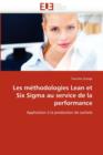 Les M thodologies Lean Et Six SIGMA Au Service de la Performance - Book