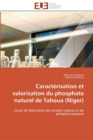 Caracterisation et valorisation du phosphate naturel de tahoua (niger) - Book