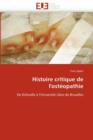 Histoire Critique de l''ost opathie - Book