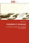 Fonderie Et Soudage - Book