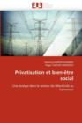 Privatisation Et Bien- tre Social - Book