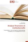 Analyse Financiere Et Institutionnelle - Book