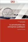 La Privatisation Des Entreprises Publiques - Book