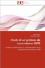 Etude D Un Syst me de Transmission Uwb - Book