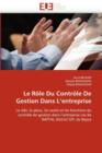 Le R le Du Contr le de Gestion Dans L Entreprise - Book