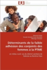 D terminants de la Faible Adh sion Des Conjoints Des Femmes   La Ptme - Book