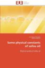 Some Physical Constants of Safou Oil - Book