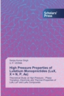 High Pressure Properties of Lutetium Monopnictides (LuX, X = N, P, As) - Book