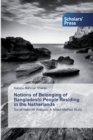 Notions of Belonging of Bangladeshi People Residing in the Netherlands - Book