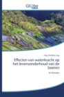 Effecten van waterkracht op het levensonderhoud van de boeren - Book