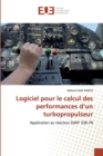Logiciel pour le calcul des performances d'un turbopropulseur - Book