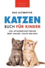 Katzen Bucher Das Ultimative Katzen-Buch fur Kinder : 100+ erstaunliche Fakten, Fotos, Quiz und Wortsuche Puzzle - Book