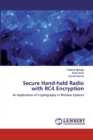 Secure Hand-held Radio with RC4 Encryption - Book
