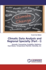 Climatic Data Analysis and Regional Specialty (Part - I) - Book