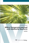 Mikro-Temperaturwechsel und stadtische Bauform - Book