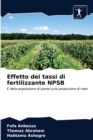 Effetto dei tassi di fertilizzante NPSB - Book