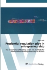 Prudential regulation play in entrepreneurship - Book