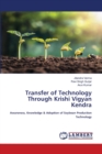 Transfer of Technology Through Krishi Vigyan Kendra - Book