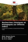 Recherches chimiques et biologiques sur Dillenia indica - Book