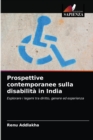 Prospettive contemporanee sulla disabilita in India - Book