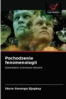 Pochodzenie fenomenologii - Book