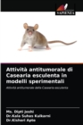 Attivita antitumorale di Casearia esculenta in modelli sperimentali - Book