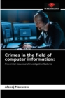 Crimes in the field of computer information - Book