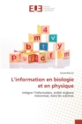 L'information en biologie et en physique - Book