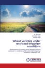 Wheat varieties under restricted irrigation conditions - Book