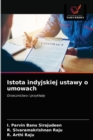 Istota indyjskiej ustawy o umowach - Book