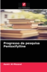 Progresso da pesquisa Pentoxifylline - Book