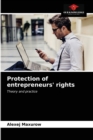 Protection of entrepreneurs' rights - Book