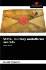 State, military andofficial secrets - Book