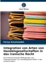 Integration von Arten von Handelsgesellschaften in das iranische Recht - Book