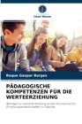 Padagogische Kompetenzen Fur Die Werteerziehung - Book