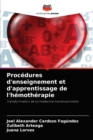 Procedures d'enseignement et d'apprentissage de l'hemotherapie - Book