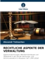 Rechtliche Aspekte Der Verwaltung - Book