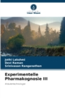 Experimentelle Pharmakognosie III - Book