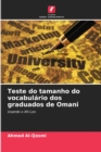 Teste do tamanho do vocabulario dos graduados de Omani - Book