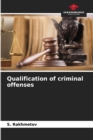 Qualification of criminal offenses - Book