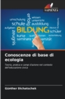 Conoscenze di base di ecologia - Book