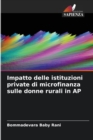 Impatto delle istituzioni private di microfinanza sulle donne rurali in AP - Book