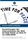 Auswirkungen der Interventionen der NGO ACTION POUR LA PAIX ET LA CONCORDE - Book